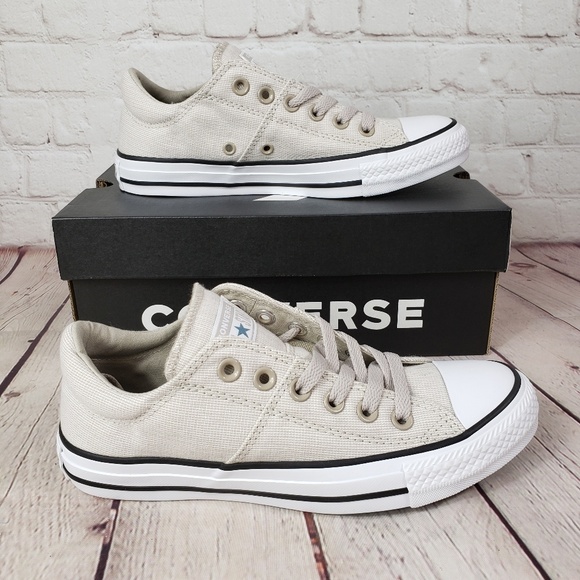 Converse Shoes - Converse All Star Beige Canvas Womens 7 Sneakers